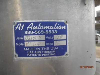 Filler, Weigh, Sorter, S/st, A1 Automation, Action Pac (3) #S738716