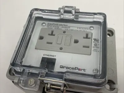 Used Grace Technologies GracePort Ethernet Panel Interface Connector Automation Control (HMI) Michigan US | Maverick Industrial Sales #1392508