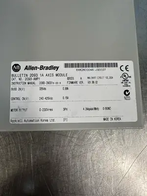 Allen Bradley 2093-AMP1 /A Axis Module (6.2.2)
