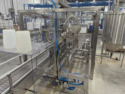 Promach 4 Head Pail Filling Line Including Filler, Capper & Conveyor Line
