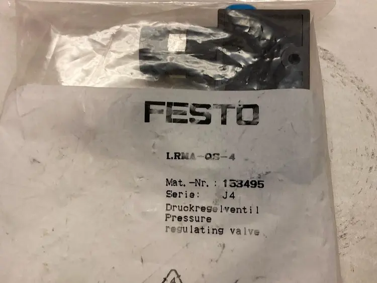 New | in-Stock FESTO LRMA-QS-4 Air Pressure Regulators Ohio US | Surplus Asset Holdings #1290440