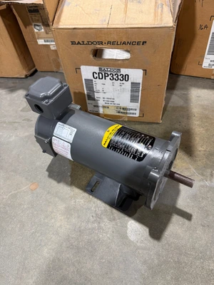 new surplus .5 hp Baldor DC Electric Motor