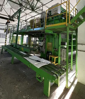 USED 1955 CZECHOSLOVAKIA CELLULOSE PRODUCTION LINE