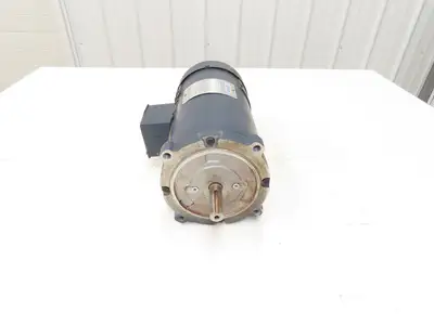 Leeson 108023.00 Permanent Magnet DC Motor 1HP 1750 Rpm 180VDC 5A ZS56C Frame