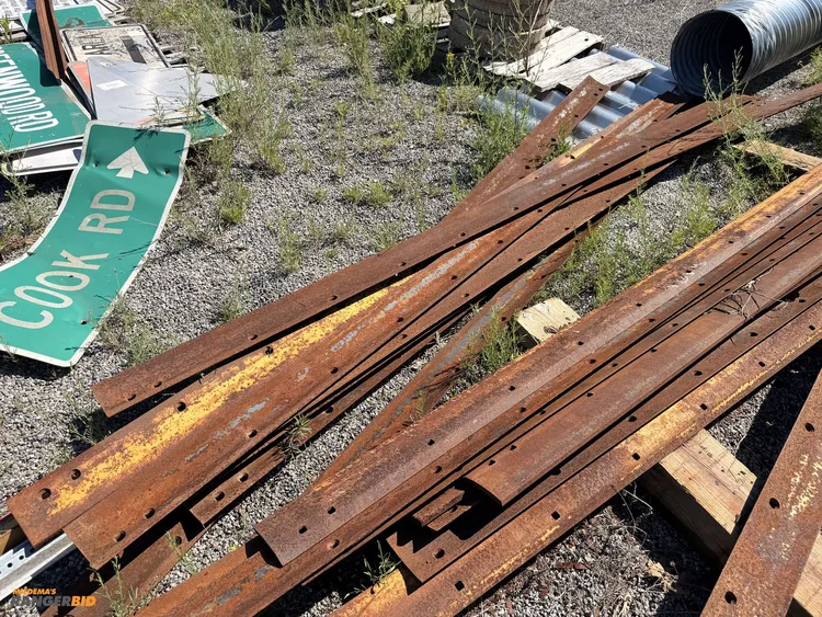 Used (5) 12' SCRAPER BLADE INSERTS / CUTTING EDGES _UNKNOWN_ Miscellaneous Agriculture (Farm) Equipment Michigan US | Miedema Asset Management Group #1276283