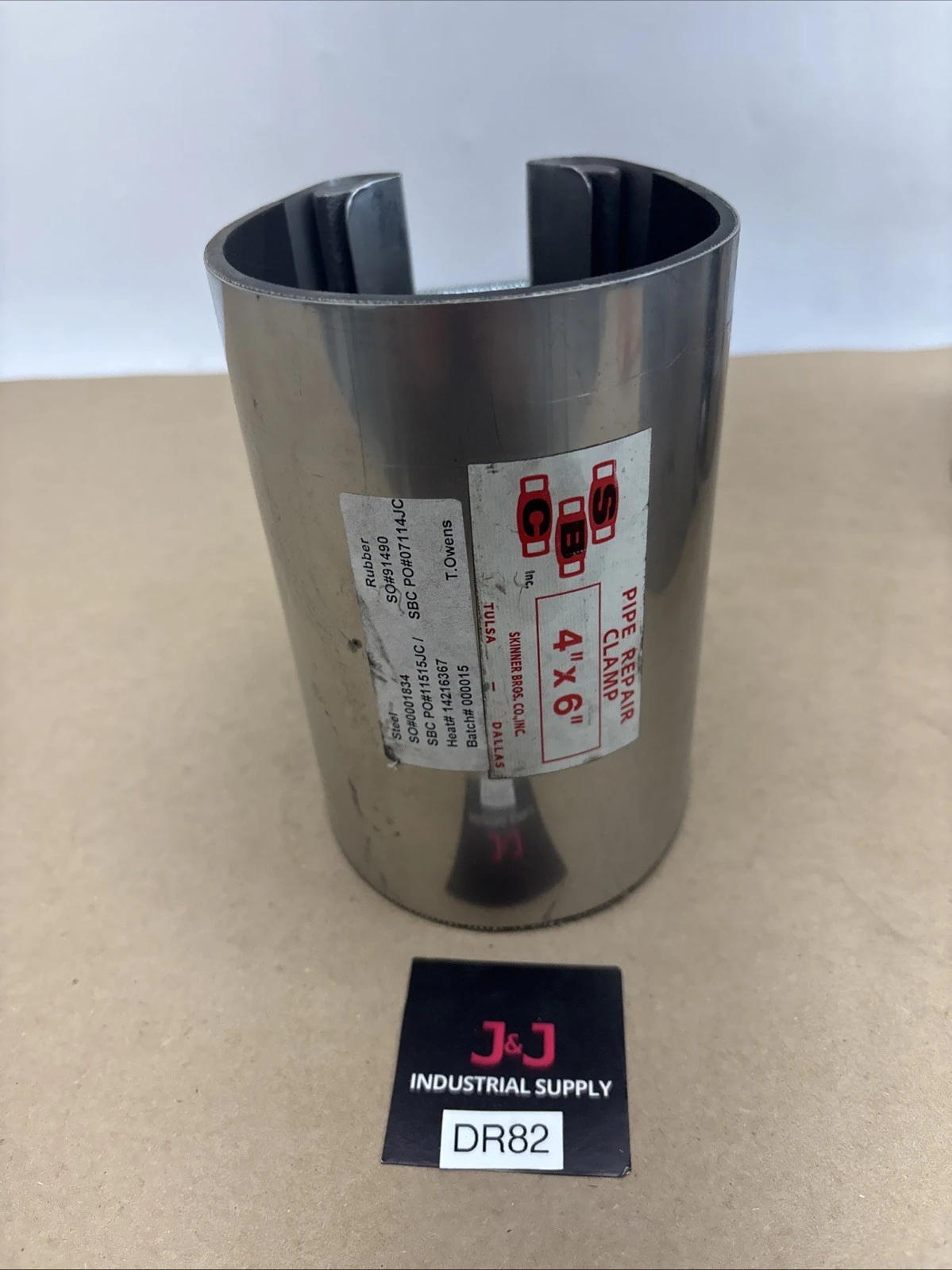 NEW SBC 4”X6” Pipe Repair Clamp