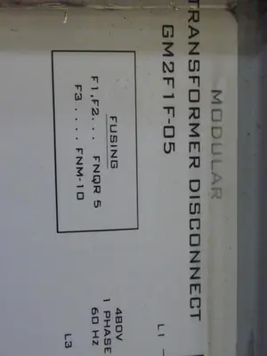 Used DAYKIN GM2F1F-05 Transformers Michigan US | Ideal Machinery #1275303
