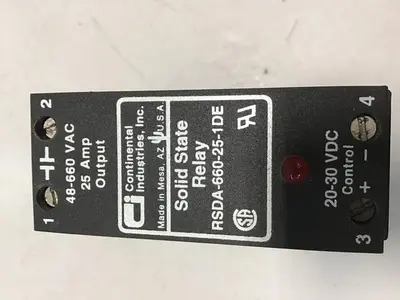 USED CONTINENTAL INDUSTRIES RSDA-660-25-1DE