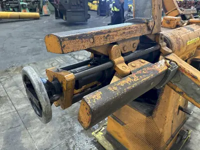 2500 LBS X 12" COOPER WEYMOUTH DOUBLE END PULL-OFF COIL REEL UNCOILER: STOCK #22619