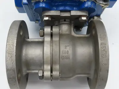 Flowserve 2" Stainless Ball Valve Compact II Pneumatic Actuator C35 SR-2C IMP