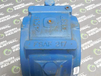 SKF FSAF 217 Pillow Block Bearing Housing 3.938/3.188 in Bore Internal Rust Used