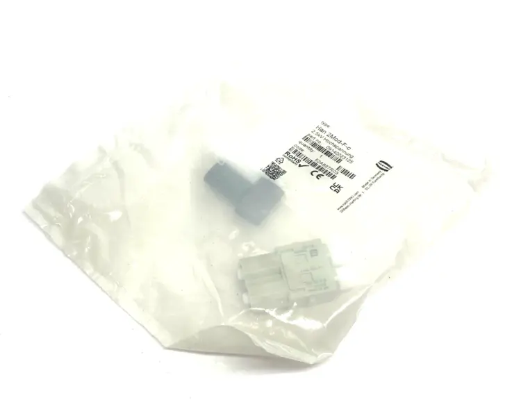 New | in-Stock HARTING 2-Contact Crimp Han® HV single module, 16A 2500V female Contact Blocks Michigan US | Maverick Industrial Sales #1410909