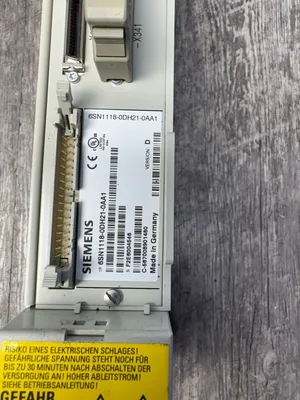 Siemens 6SN1123-1AB00-0BA2 VER. A w/ 6SN1118-0DH21-0AA1 (D) Servo Drives & Amplifiers | ESS Industrial Equipment Sales (5)