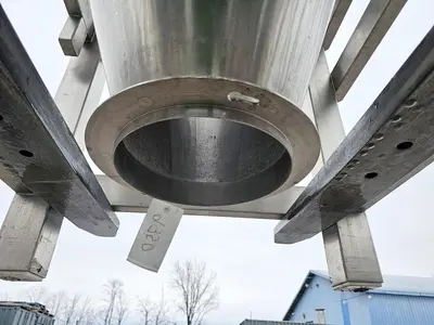 Used 310 Gallon Tank (Tote), Stainless Steel