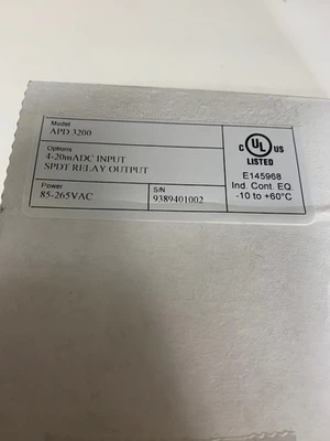 NEW Absolute Process Insruments APD-3200
