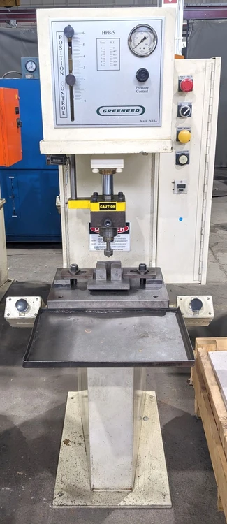 Used 2008 GREENERD PRESSES GREENERD HPB-5 PRESS C-Frame Presses | Alma Machinery #899592