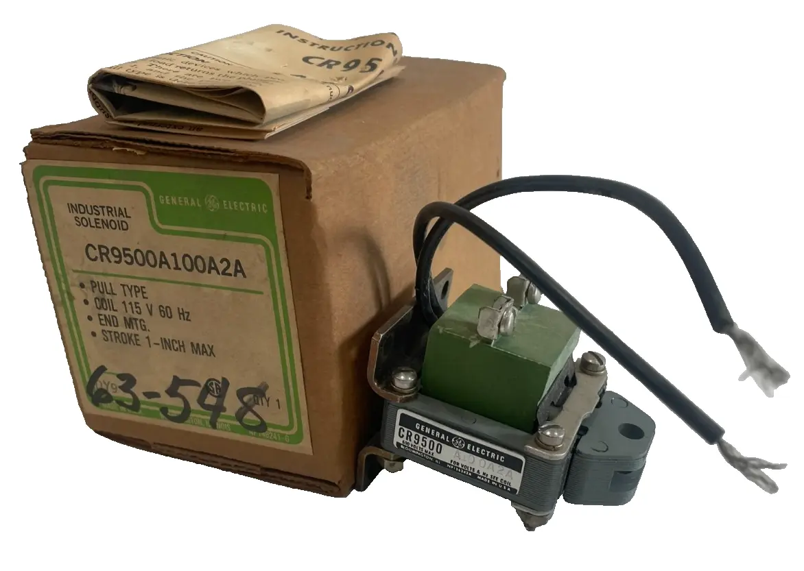 NEW GENERAL ELECTRIC CR9500A100A2A SOLENOID COIL
