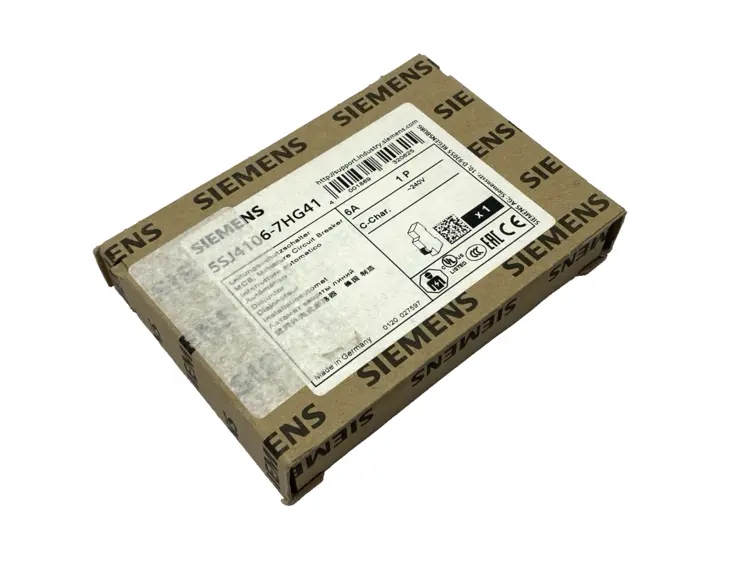 New | in-Stock SIEMENS MINIATURE CIRCUIT BREAKER 1-POLE 240V 6A Circuit Breakers | Maverick Industrial Sales #1100385