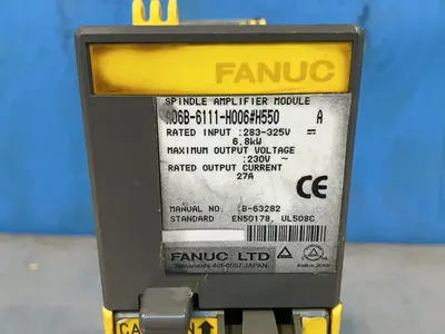Used FANUC A06B6111H006#H550 Spindle Drives Ohio US | HGR 24 #1335288