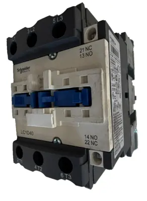 NEW SCHNEIDER ELECTRIC LC1D40G7 CONTACTOR 40AMP LC1D40