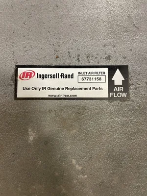 IR Ingersoll-Rand 67731158 Air Filter 24″ X 24″ X 11.5″ -NIB
