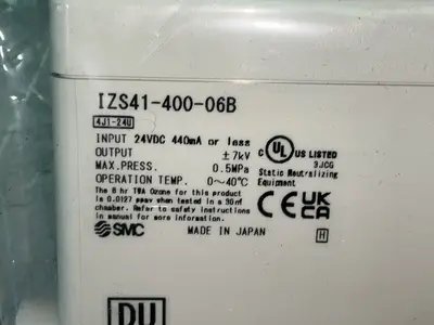 New | in-Stock SMC IZS4140006B Electrostatic Air Cleaners Ohio US | HGR 24 #1406099