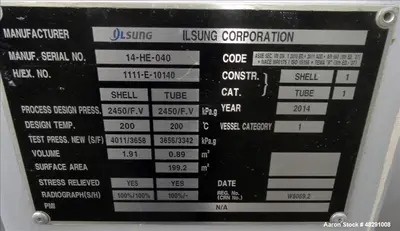 USED ILSUNG CORPORATION AEU
