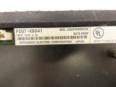 Mitsubishi Electric FCU7-KB041 Operator Station Keyboard 5VDC