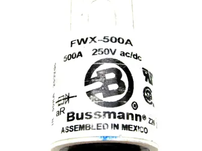 NEW BUSSMANN FWX-500A SEMICONDUCTOR FUSE FWX500A