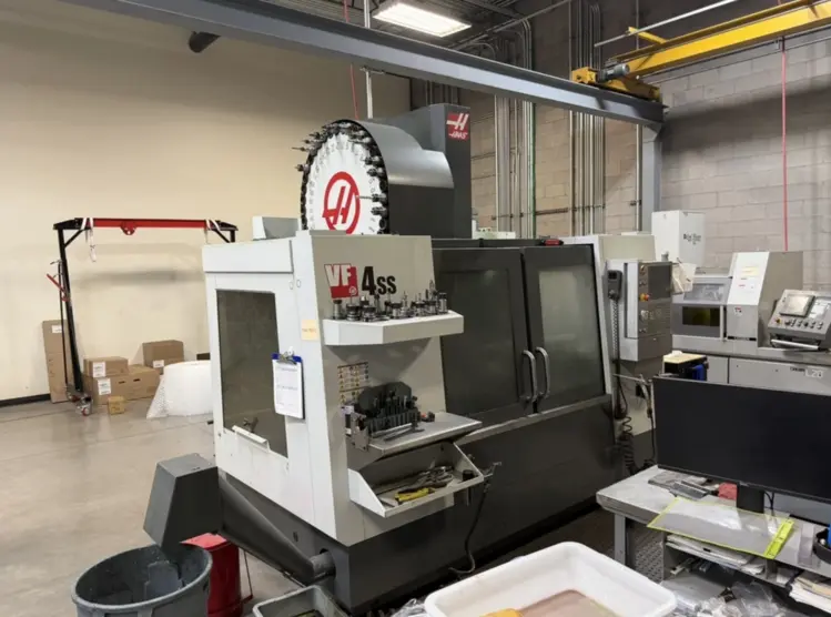Used 2014 HAAS VF-4SS Vertical Machining Centers Ohio US | Toolquip, Inc. #1266880