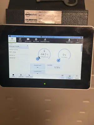 Used WEISS TECHNIK ENDURANCE ENDH1500  70 ENVIRONMENTAL CHAMBER 180C TO MIMNUS 70C HUMIDITY MFG 2018 Artificial Climate Chambers California US | Equipment Lab #1232159