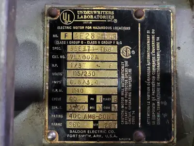 USED UNDERWRITERS LABORATORIES INC VL50022