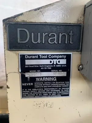 USED DURANT CC6015