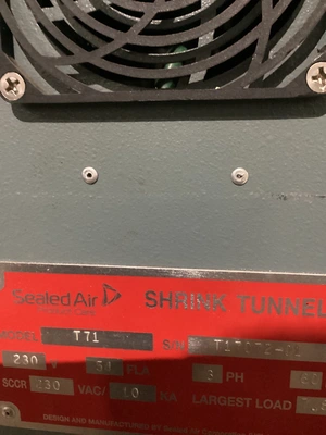 Used SHANKLIN T-71 Shrink Tunnels Michigan US | iGAM Industrial Marketplace #1361981