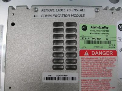 USED Allen-Bradley 2711P-T10C4A1