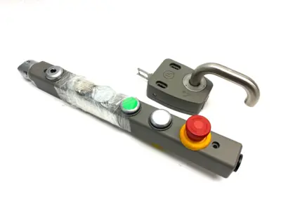 USED FORTRESS INTERLOCKS TGARD MACHINE ACCESS CONTROLLER W/ LOCK
