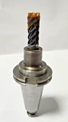 Solid Carbide End Mill 1" Shank CAT50 CNC Tool Holder Shrink Fit