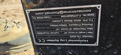 New | in-Stock _UNKNOWN_ _UNKNOWN_ Skid Steer Log Splitters Utah US | CSS Equipment Sales #1347437