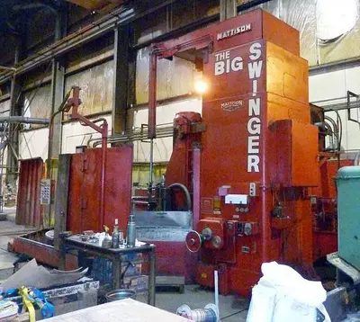 144" Mattison Rotary Grinder, 120" Chuck, 300 HP Geared Wheel head, 60" Under the wheel.  ID17273