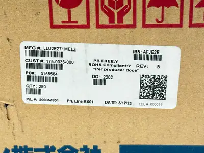 New | in-Stock Nichicon LLU2E271MELZ Capacitors Michigan US | Maverick Industrial Sales #1465231