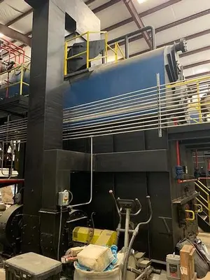 Hurst Complete Wood Boiler System – Dual 600 HP 150 PSI (2005)