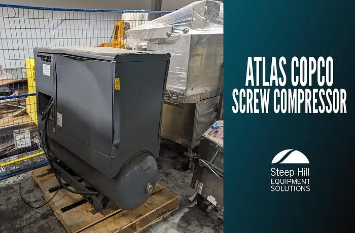 Atlas Copco 15 HP Rotary Screw Compressor