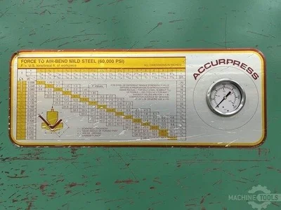 USED 1987 ACCURPRESS 713010