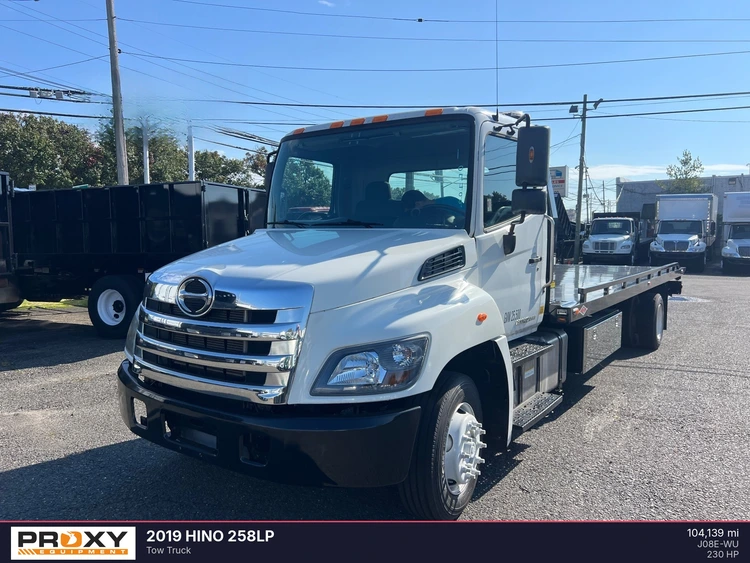 Used 2019 HINO 258LP Tow trucks New Jersey US | Proxy Equipment #1550403