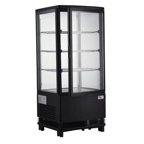 Doughxpress DXP-RCD02 16 3/4" Countertop Refrigerated Display Case - (4) Levels