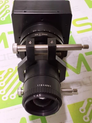 DALSA PT-41-04M60-01E WITH APO-RODAGON-D 2X 75mm 4.5 CCD INDUSTRIAL CAMERA LENS