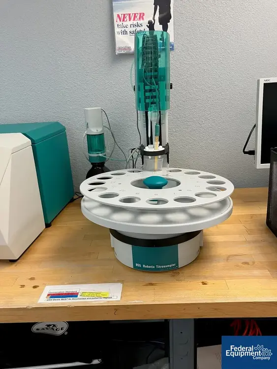 Used Metrohm Metrohm 855 Robotic Titrosampler Titrators Texas US | Federal Equipment Company #1338417