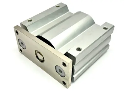 MGQM63-75 | SMC  MGQ Guided Cylinder w/ Slide Bearing 63mm Bore 75mm Stroke - Used