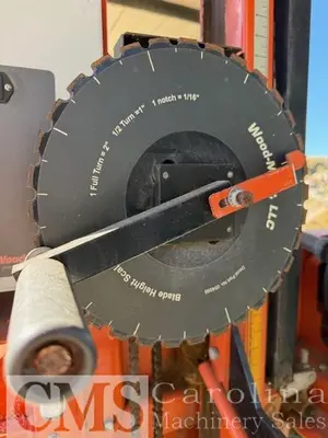 USED WOOD MIZER LT 15 ELECTRIC SAWMILL WITH 38 HOURS