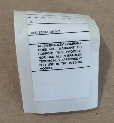 NEW Allen-Bradley 2760-SFCE